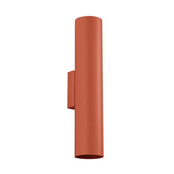 Wandleuchte Lagos 2 Roter Ocker Zweiflammige Wandlampe In Terracotta-Ton – Lebendig & Modern-Leuchtezauber