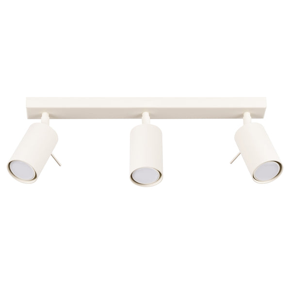 Plafond Ring 3L Beige Schlanke 3-Flammige Deckenlampe In Beige-Leuchtezauber