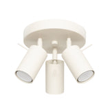 Plafond Ring 3P Beige Spot-Deckenlampe In Dezentem Beigeton-Leuchtezauber