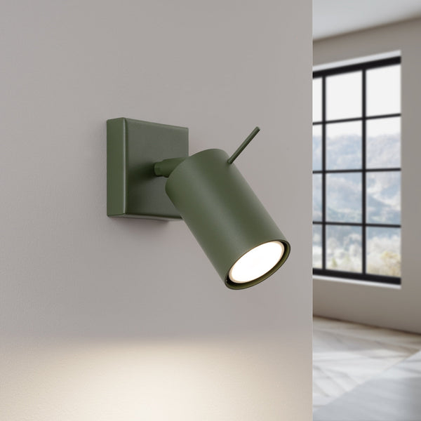 Wandleuchte Ring Olivgrün Runde Wandlampe In Trendigem Grün – Stilvoll & Funktional-Leuchtezauber
