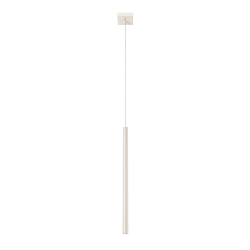 Pendelleuchte Pastelo 1-flammig Beige – Minimalistisch & Warm-Leuchtezauber