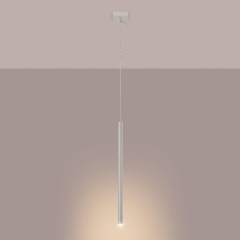 Pendelleuchte Pastelo 1-flammig Beige – Minimalistisch & Warm-Leuchtezauber