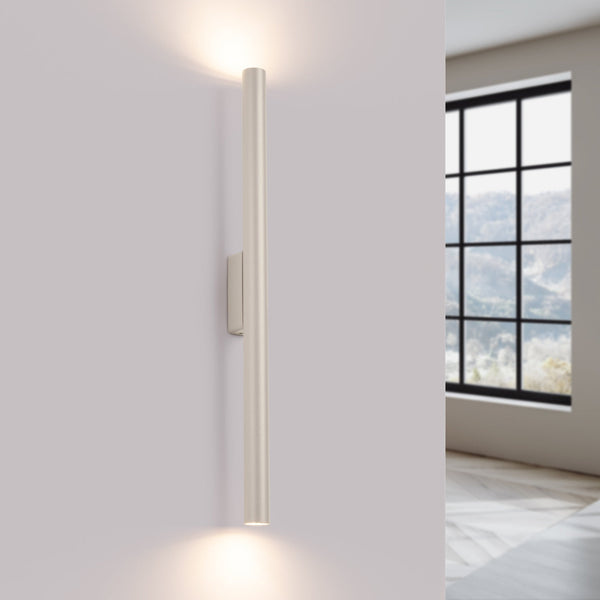 Wandleuchte Pastelo 2 Beige Dezente 2-Flammige Wandlampe In Beige – Ruhig & Elegant-Leuchtezauber