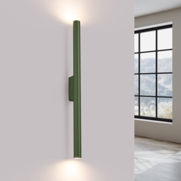 Wandleuchte Pastelo 2 Olivgrün Moderne Wandlampe Mit Weichem Grünton – Vielseitig & Wohnlich-Leuchtezauber