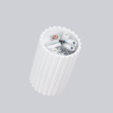 Plafond Karbon 10 Weiß Dezente 1-Flammige Deckenlampe In Weiß-Leuchtezauber