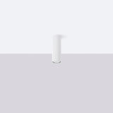 Plafond Karbon 20 Weiß Schlichte 2-Flammige Deckenleuchte-Leuchtezauber