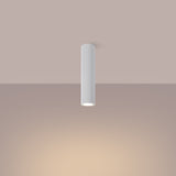 Plafond Karbon 30 Weiß Minimalistische 3-Flammige Lampe In Weiß-Leuchtezauber