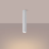 Plafond Karbon 40 Weiß Elegante Weiße Deckenleuchte Für Große Räume-Leuchtezauber