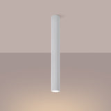 Plafond Karbon 60 Weiß Große Moderne Deckenlampe In Weiß-Leuchtezauber