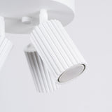 Plafond Karbon 3P Weiß Moderne 3-Spot Deckenlampe In Weiß-Leuchtezauber