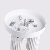 Plafond Karbon 3P Weiß Moderne 3-Spot Deckenlampe In Weiß-Leuchtezauber