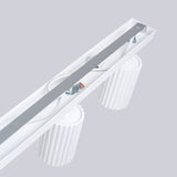 Plafond Karbon 4L Weiß Moderne Weiße Deckenlampe Mit 4 Leuchten-Leuchtezauber