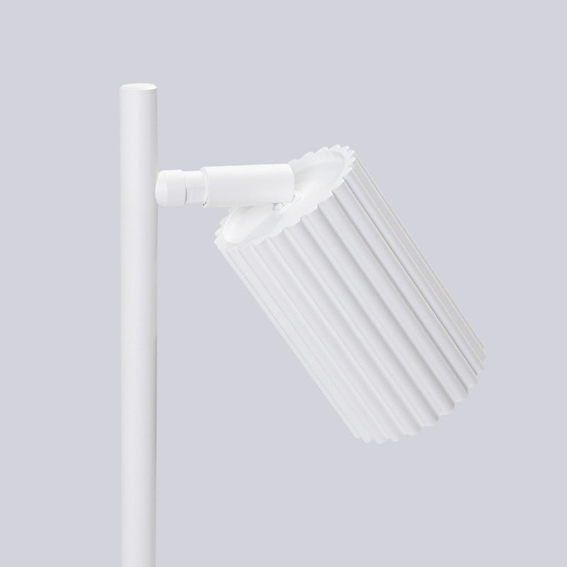 Tischlampe Karbon Weiß – Dezente Tischlampe Im Minimalistischen Stil-Leuchtezauber