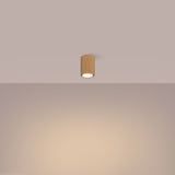 Plafond Karbon 10 Golden Stilvolle 1-Flammige Lampe In Gold-Leuchtezauber