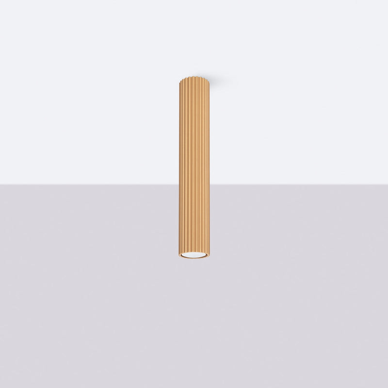 Plafond Karbon 40 Golden Elegante Große Deckenleuchte In Gold-Leuchtezauber