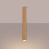 Plafond Karbon 60 Golden Extra Große Goldene Deckenlampe-Leuchtezauber