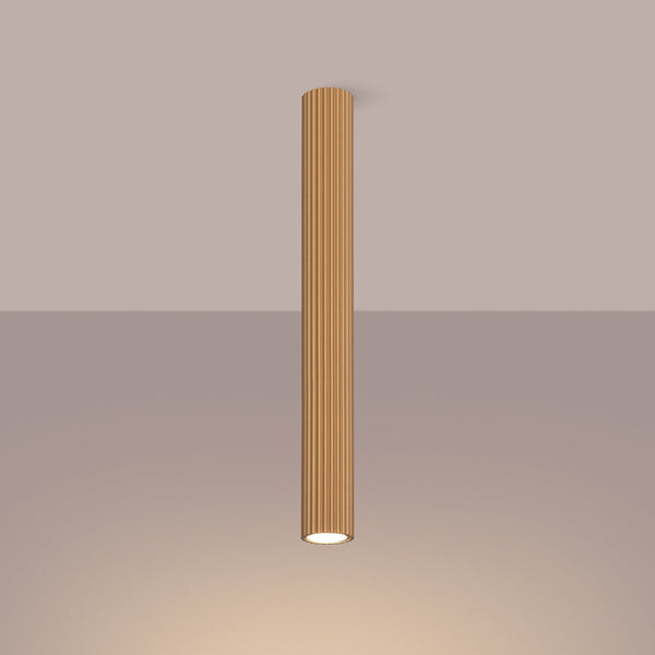 Plafond Karbon 60 Golden Extra Große Goldene Deckenlampe-Leuchtezauber