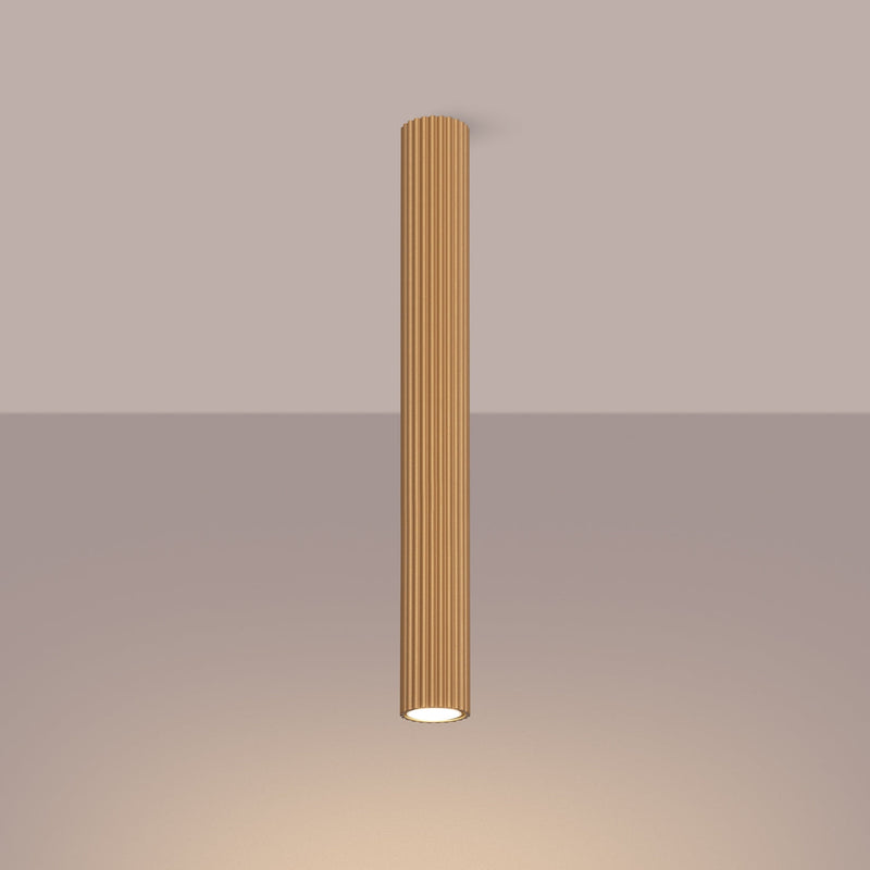 Plafond Karbon 60 Golden Extra Große Goldene Deckenlampe-Leuchtezauber