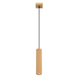Pendelleuchte Karbon 1-flammig Gold – Edles Design-Leuchtezauber