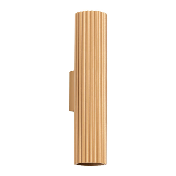 Wandleuchte Karbon 30 Golden Große Design-Wandleuchte In Gold Für Moderne Interiors-Leuchtezauber