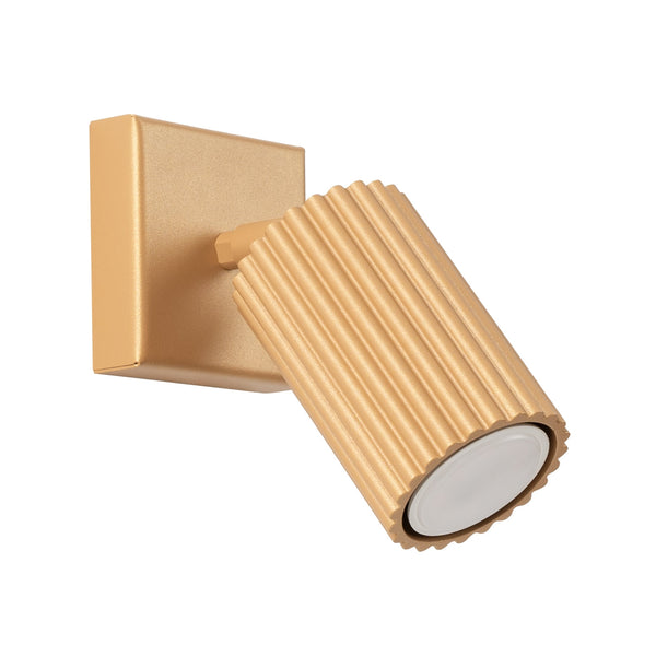 Wandleuchte Karbon Golden Elegante Wandleuchte In Goldoptik Für Luxuriöse Raumakzente-Leuchtezauber