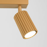 Plafond Karbon 2 Golden Kleine 2-Flammige Lampe In Gold-Leuchtezauber