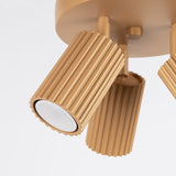 Plafond Karbon 3P Golden Moderne Spot-Deckenlampe In Gold-Leuchtezauber