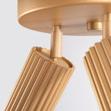 Plafond Karbon 3P Golden Moderne Spot-Deckenlampe In Gold-Leuchtezauber