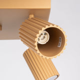 Plafond Karbon 4 Golden Kompakte Goldene Deckenlampe-Leuchtezauber