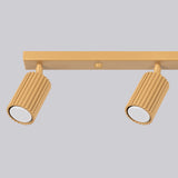 Plafond Karbon 4L Golden Stilvolle Lineare Deckenleuchte-Leuchtezauber