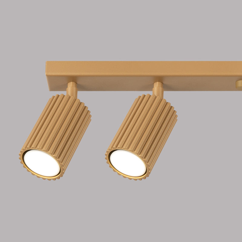 Plafond Karbon 6L Golden Elegante 6-Flammige Deckenlampe-Leuchtezauber