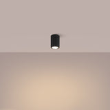 Plafond Karbon 10 Schwarz Große Moderne Deckenleuchte In Schwarz-Leuchtezauber