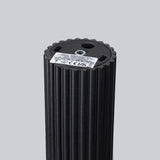 Plafond Karbon Ø60 Schwarz Moderne Xl-Deckenlampe In Schwarz-Leuchtezauber