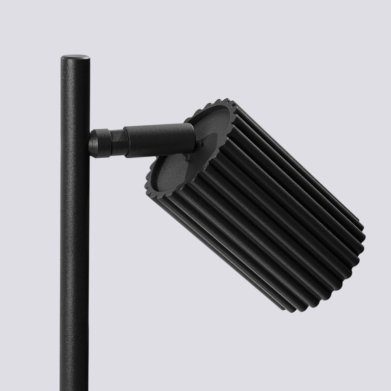Tischlampe Karbon Schwarz – Moderne Tischleuchte Mit Stoffschirm-Leuchtezauber