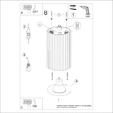 Plafond Karbon Ø10 Beige Kleiner Spot Mit Natürlicher Ausstrahlung-Leuchtezauber