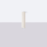 Plafond Karbon Ø30 Beige Stilvolle Akzentleuchte In Beige-Leuchtezauber