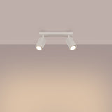 Plafond Karbon 2 Beige Kompakte 2-Flammige Leuchte In Beige-Leuchtezauber