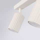 Plafond Karbon 2 Beige Kompakte 2-Flammige Leuchte In Beige-Leuchtezauber