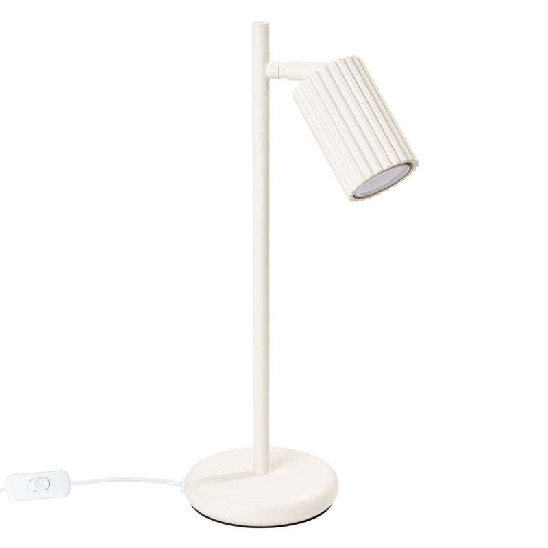 Tischlampe Karbon Beige – Textillampe Mit Natürlichem Look-Leuchtezauber