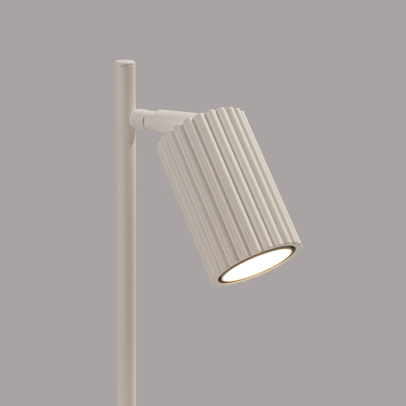 Tischlampe Karbon Beige – Textillampe Mit Natürlichem Look-Leuchtezauber