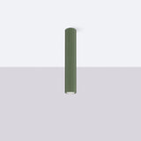 Plafond Karbon Ø40 Olivgrün Stilvolle Deckenlampe In Oliv-Ton-Leuchtezauber