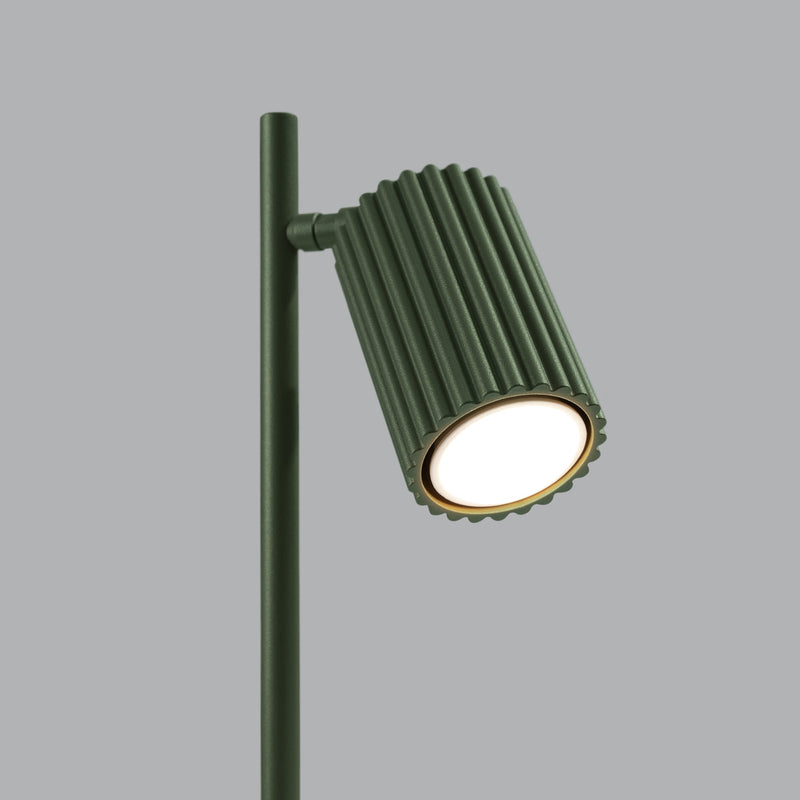 Tischlampe Karbon Olivgrün – Kompakte Designlampe Mit Olivschirm-Leuchtezauber
