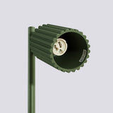 Tischlampe Karbon Olivgrün – Kompakte Designlampe Mit Olivschirm-Leuchtezauber