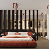 Plafond Karbon Ø10 Roter Ocker Mini-Leuchte Für Spots & Effekte-Leuchtezauber