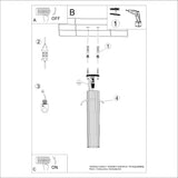 Plafond Karbon Ø40 Roter Ocker Stylische Leuchte In Ockerrot-Leuchtezauber