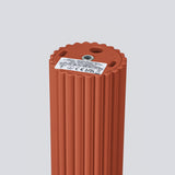 Plafond Karbon Ø40 Roter Ocker Stylische Leuchte In Ockerrot-Leuchtezauber