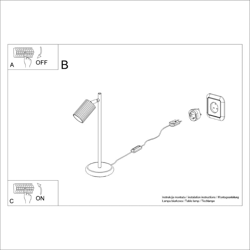 Tischlampe Karbon Roter Ocker – Farbige Tischleuchte Mit Textilschirm-Leuchtezauber