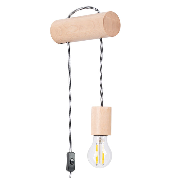 Wandleuchte Nimbi E27 Mit Schalter Minimalistische Wandleuchte Mit E27-Fassung Und Schalter-Leuchtezauber
