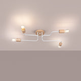 Kronleuchter Timbo 4-flammig Weiß – Elegante LED-Leuchte-Leuchtezauber