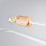 Kronleuchter Timbo 4-flammig Weiß – Elegante LED-Leuchte-Leuchtezauber